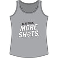 Tank Top — "Less Talk. More Shots." Photography Tank Top